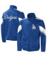 ფოტო #1 პროდუქტის Men's Royal Los Angeles Dodgers Earned Run Full-Zip Jacket