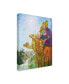 Фото #2 товара Hal Frenck 'Three Wise Men Camels' Canvas Art - 14" x 19"