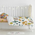 Duvet cover set HappyFriday Moshi Moshi Harvestwood Multicolour Baby Crib 2 Pieces