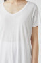 Kadın Kırık Beyaz T-Shirt 2YAK13046EK
