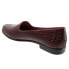 Фото #5 товара Trotters Liz Croco T2068-648 Womens Burgundy Narrow Leather Loafer Flats Shoes 6