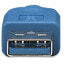 Фото #2 товара Techly ICOC-MUSB3-A-005 - 0.5 m - USB A - Micro-USB B - USB 3.2 Gen 1 (3.1 Gen 1) - 5000 Mbit/s - Blue