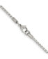 ფოტო #3 პროდუქტის Stainless Steel 2.5mm Fancy Link Chain Necklace