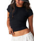 ფოტო #3 პროდუქტის Women's Protagonist Crewneck Cotton T-Shirt