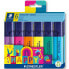 Fluorescent Marker Set Staedtler Textsurfer Classic Happy Line (10 Units)