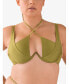 ფოტო #1 პროდუქტის Women's Heart Bikini Top