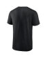 ფოტო #3 პროდუქტის Men's Black Colorado Rockies Hard To Beat T-Shirt