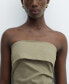 ფოტო #4 პროდუქტის Women's Belted Strapless Dress