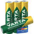 Фото #2 товара VARTA 1x4 Rechargeable AAA Ready2Use NiMH 800mAh Micro Batteries