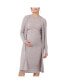 ფოტო #2 პროდუქტის Maternity Ripe Nina Nursing Longline Cardigan Sand