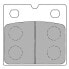 FERODO FDB148P Platinum semi metallic brake pads - фото #1