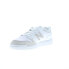 Фото #8 товара New Balance 480 BB480LKA Mens White Suede Lace Up Lifestyle Sneakers Shoes