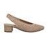 Фото #1 товара VANELi Abira Round Toe Slingback Pumps Womens Beige Dress Casual ABIRA-312090