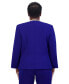 Фото #7 товара Women's Collarless Open-Front Long-Sleeve Jacket