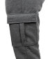 Women's Heavyweight Loose Fit Fleece Lined Cargo Jogger Pants Set, 2 Pack