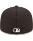 Фото #2 товара Men's New York Yankees Black, White Low Profile 59FIFTY Fitted Hat