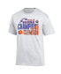 ფოტო #3 პროდუქტის Men's White Clemson Tigers 2021 NCAA Men's Soccer National Champions T-shirt
