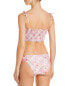 Peixoto 286074 Womens Low-Rise Swim Bottom Swimwear Pink, Size MD