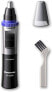 Panasonic ES-RT67 Wet/Dry Razor with 3 Shear Elements, Retractable Long Hair Trimmer, 5-Level Battery Indicator & Combo Pack Shear Blade and Shaving Foil for Razors