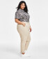 ფოტო #6 პროდუქტის TH Flex Plus Size Hampton Chino Pants