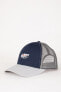 Erkek Nakışlı Dokuma Beyzbol Basketbol Şapkası B8001AX24SM