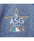 Фото #4 товара Куртка с полной молнией G-III Sports by Carl Banks мужская для бега на треке "MLB All-Star Game Runner's Track Raglan" 2022 роялевого цвета