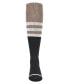 Big Girls Two-Tone Stripe Knee-High Socks