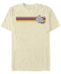 Фото #1 товара Men's Spongey Stripes Short Sleeve Crew T-shirt
