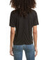 Фото #2 товара Saltwater Luxe Crewneck T-Shirt Women's Black Xs
