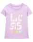 Фото #9 товара Toddler Lil Sis Graphic Tee 5T