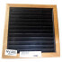 Фото #1 товара Вентиляционная решетка с фильтром VITRIFRIGO Tile Frame+Filter 254x254 мм Air Inlet Grid Black