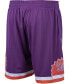 ფოტო #4 პროდუქტის Men's Purple Phoenix Suns Hardwood Classics Swingman Shorts