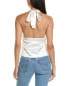 Фото #2 товара Reveriee Halter Satin Top Women's