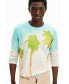 Men's Watercolor knit sweater