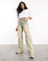 ASOS DESIGN Weekend Collective acid washed extreme rip baggy jean