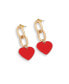 ფოტო #1 პროდუქტის Women's Gold Celestial Drop Earrings