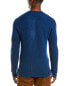 Фото #2 товара Kier + J Shaker Wool & Cashmere-Blend Henley Men's Blue Xxl