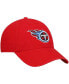 Men's Red Tennessee Titans Clean Up Alternate Adjustable Hat