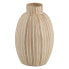 Vase White Beige Bamboo 24 x 24 x 37 cm