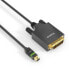 Фото #1 товара PureLink ULS2100-010 - 1 m - Mini DisplayPort - DVI - Male - Male - Straight