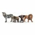 Фото #1 товара фигурок животных Schleich 42387 Wild Life: Safari 4 Предметы Пластик