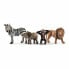 фигурок животных Schleich 42387 Wild Life: Safari 4 Предметы Пластик