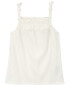 Baby Textured Smocked Tank 12M