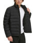 Фото #3 товара Men's Quilted Full-Zip Stand Collar Puffer Jacket