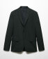 Фото #7 товара Men's Super Slim-Fit Stretch Fabric Suit Blazer