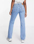 Levi's low pitch straight jean in light wash blue