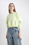 Фото #19 товара Coool Crop Basic Sweatshirt C2116ax24sp