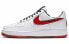 Фото #2 товара Кеды Nike Air Force 1 Low 07 LV8 HBL 男女同款 Красный/Белый