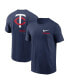 Футболка Nike Minnesota Twins для мужчин из коллекции Navy Синий, S - фото #1