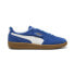 Фото #2 товара Puma Palermo 39646307 Mens Blue Suede Lace Up Lifestyle Sneakers Shoes